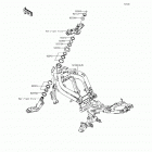 Ninja 650 (EX650-EFF) Рама