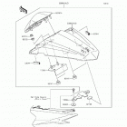 Ninja 300 SE (EX300-AFS) Accessory(single seat cover)