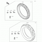 Ninja 300 ABS SE (EX300-BFS) Покрышки