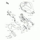 Ninja 300 ABS SE (EX300-BFS) Топливная система