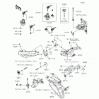 Ninja 650 (EX650-EFF) Замок зажигания  /  замки  /  отражатели