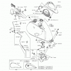 Vulcan 900 Classic (VN900-BFF) Топливный бак