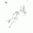 Ninja ZX-14R ABS  (30th) (ZX1400-FFFA) Подножка