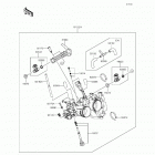 Ninja 300 ABS SE (EX300-BFS) Акселератор