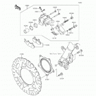 Ninja 300 ABS SE (EX300-BFS) Передний тормоз
