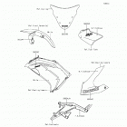 Ninja 650 ABS (EX650-FFF) Decals(p.f.s.white)(fff)