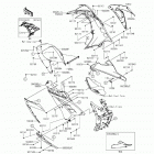Ninja 300 ABS SE (EX300-BFS) Обтекатель нижний