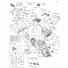 Ninja ZX-14R (ZX1400-EFFA) Топливный бак