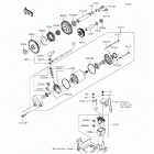 Ninja ZX-14R ABS  (30th) (ZX1400-FFFA) Стартер