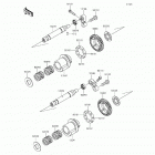 Ninja ZX-14R ABS  (30th) (ZX1400-FFFA) Валансирный вал