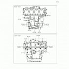 Ninja ZX-14R ABS  (30th) (ZX1400-FFFA) Болты крепления картера