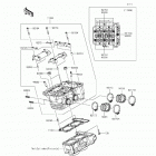 Ninja 300 ABS SE (EX300-BFS) Головка цилиндра
