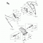 Ninja 300 ABS SE (EX300-BFS) Повторитель сигналов