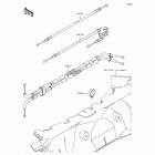 Ninja ZX-14R ABS  (30th) (ZX1400-FFFA) Тросы управления