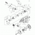 Ninja 650 ABS (EX650-FFF) Стартер