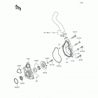 Ninja 650 ABS (EX650-FFF) Водяной насос