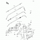 Ninja 650 (EX650-EFF) Тросы управления