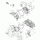 Ninja 300 ABS SE (EX300-BFS) Крышки двигателя
