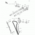 Ninja ZX-14R ABS  (30th) (ZX1400-FFFA) Распредвал(ы)  /  натяжитель