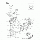 KL650 (KL650-EFF) Обтекатели