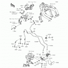 Ninja 650 ABS (EX650-FFF) Тормозные трубки