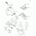 KL650 (KL650-EFF) Лейбл предостережения