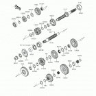 Ninja ZX-14R ABS  (30th) (ZX1400-FFFA) Трансмиссия