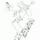 Ninja 300 ABS SE (EX300-BFS) Переднее крыло(ья)