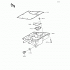 Ninja 650 ABS (EX650-FFF) Маслянный поддон