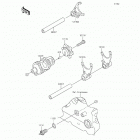 KL650 (KL650-EFF) Шестерни   /  вилки переключения