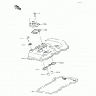 Ninja 300 ABS SE (EX300-BFS) Крышка головки цилиндров