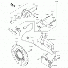 Ninja 300 ABS SE (EX300-BFS) Задний тормоз