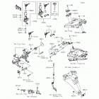 Ninja ZX-14R ABS  (30th) (ZX1400-FFFA) Замок зажигания  /  замки  /  отражатели