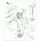 KL650 (KL650-EFF) Carburetor(ca)