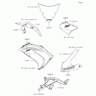 Ninja 650 ABS (EX650-FFF) Decals(green)(fff)