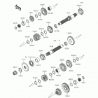 Ninja 300 ABS SE (EX300-BFS) Трансмиссия