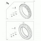 Ninja 650 (EX650-EFF) Покрышки