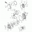 Ninja ZX-14R ABS  (30th) (ZX1400-FFFA) Крышки двигателя