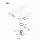 Ninja 300 ABS SE (EX300-BFS) Топливный насос