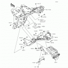 Ninja 300 ABS SE (EX300-BFS) Заднее крыло