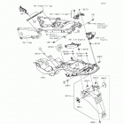 Ninja ZX-14R ABS  (30th) (ZX1400-FFFA) Заднее крыло