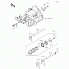 Ninja 300 ABS SE (EX300-BFS) Шестерни   /  вилки переключения