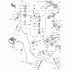 Ninja 300 ABS SE (EX300-BFS) Задний торм цилиндр