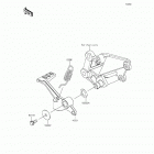 Ninja 300 ABS SE (EX300-BFS) Педаль тормоза
