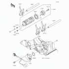 Ninja ZX-14R ABS  (30th) (ZX1400-FFFA) Шестерни   /  вилки переключения