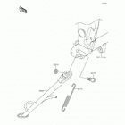 Ninja 300 ABS SE (EX300-BFS) Подножка