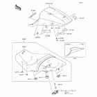 Ninja ZX-14R ABS  (30th) (ZX1400-FFFA) Сидение