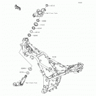 Ninja 300 ABS SE (EX300-BFS) Рама