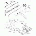 KL650 (KL650-EFF) Тросы управления