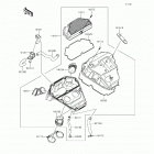 Ninja 650 ABS (EX650-FFF) Воздухозаборник